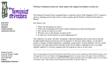 Tablet Screenshot of feministseventies.net